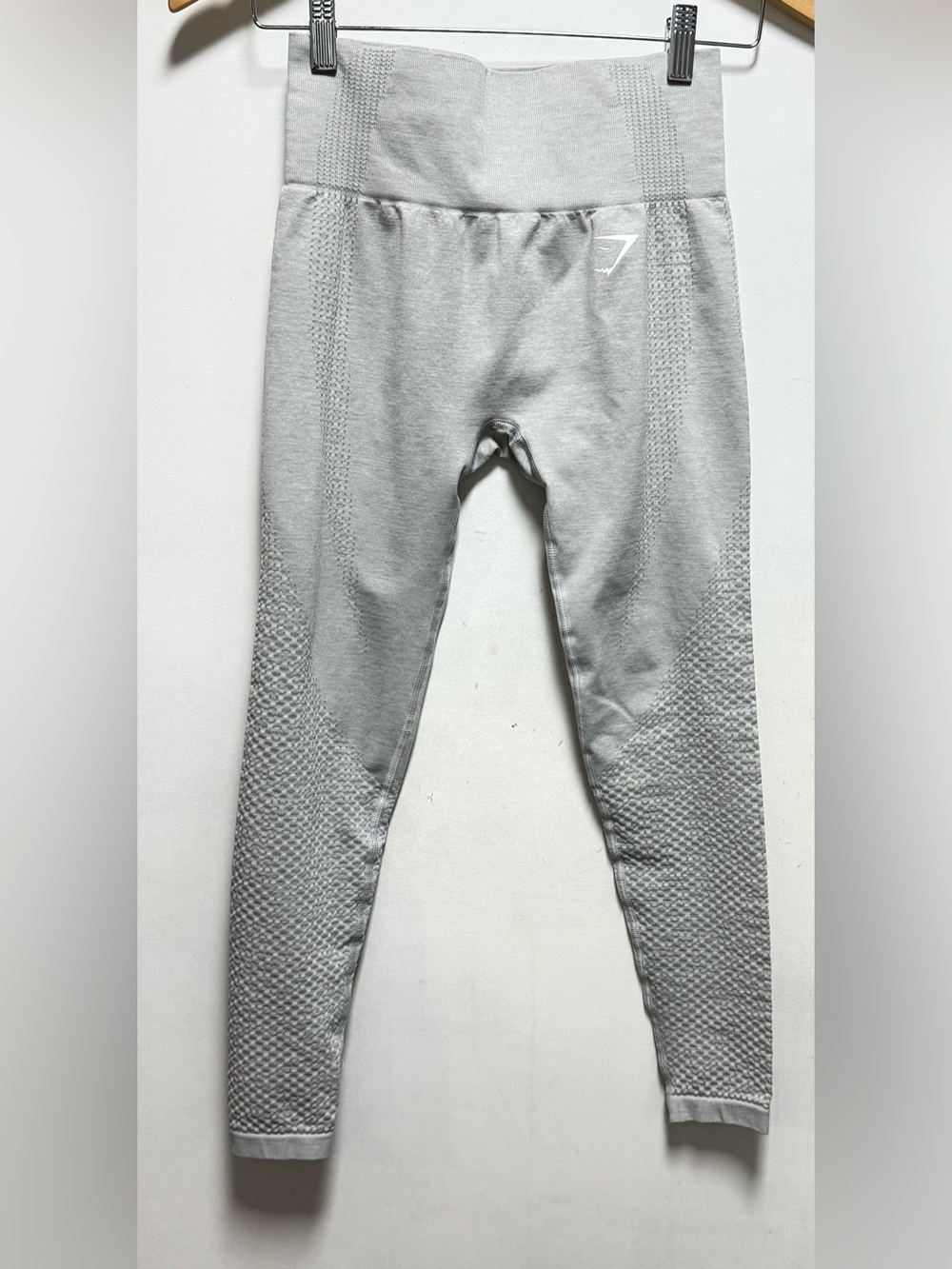 Gymshark Light Gray Seamless High-Waist Leggings